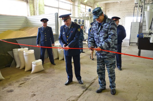 НА БАЗЕ ИК-11 УФСИН РОССИИ ПО КИРОВСКОЙ ОБЛАСТИ ВВЕДЕН В ЭКСПЛУАТАЦИЮ ЦЕХ ПО ПРОИЗВОДСТВУ КРУПЫ