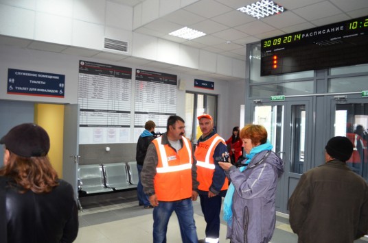 вокзал в Оричах Кировской области 2