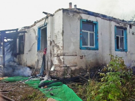 пожар в селе Быстрица Кировской области