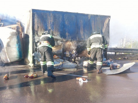 пожарные в кировской области предотвратили взрыв автомобиля