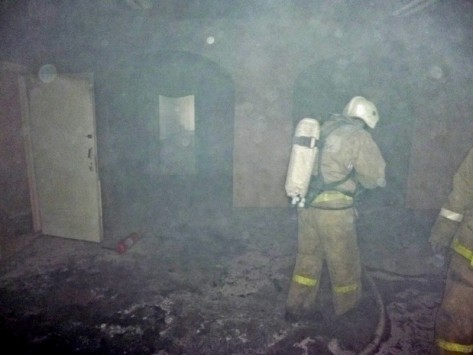 пожар в школе в Кирове 4