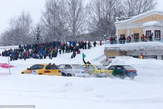 в Кировской области прошли соревнования Ледовый трек 7