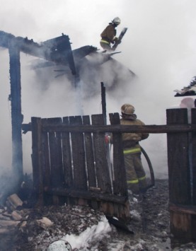 пожар в Кировской области 3