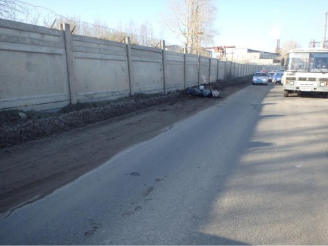 Вчера в Кировской области перевернулись два мотоциклист
