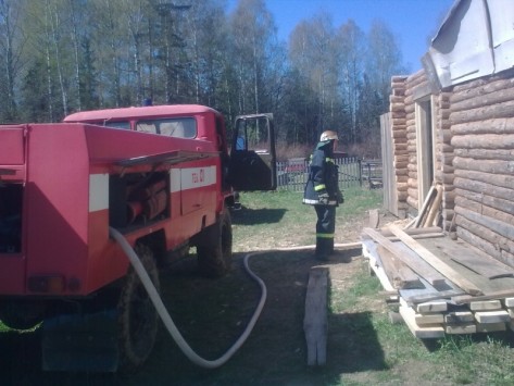 В Яранском районе Кировской области сгорели ульи с пчелами
