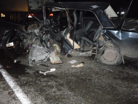 По вине пьяного водителя в Слободском районе столкнулись 4 автомобиля