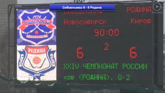 «Сибсельмаш» в Новосибирске сыграл вничью с кировской «Родиной»  
