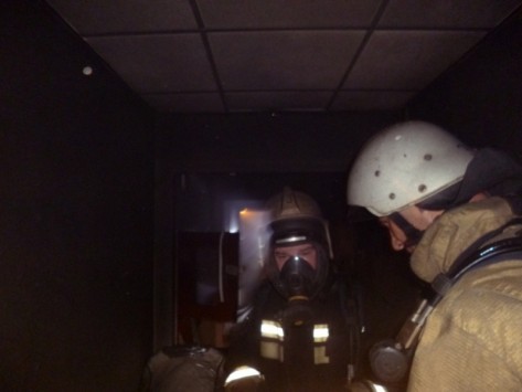 В Кирове загорелась квартира на 11 этаже: эвакуировано 9 человек