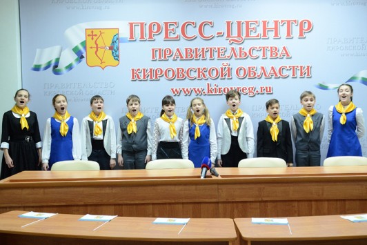 10 юных кировчан в составе Детского хора России выступили в Кремле