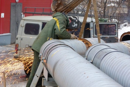 КТК завершила реконструкцию магистрального трубопровода протяженностью почти 800 м в районе ул. Хлыновской г. Кирова