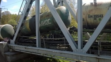В Кирово-Чепецком районе с рельсов сошел товарный поезд