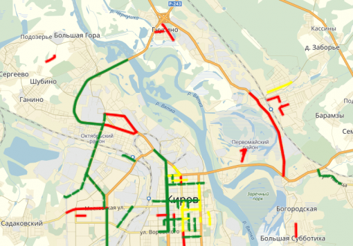 В Кирове создали карту, по которой можно проследить за ремонтом дорог