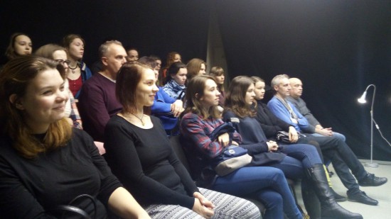 К Международному женскому дню "Театр на Спасской" приготовил новую "Лекцию на лестнице"