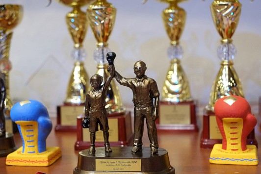 Игорь Васильев поздравил боксеров, прошедших отбор на первенство России среди юношей 15- 16 лет