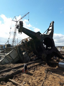 В Кирове упал башенный кран: есть пострадавший
