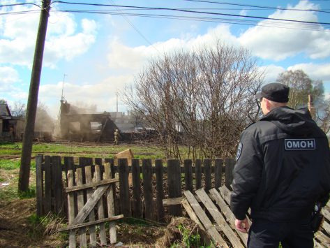Фото: В Кировской области сгорели четыре многоквартирных дома