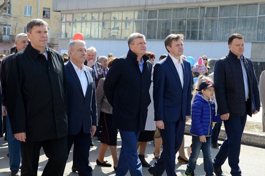 1 мая в Кирове прошло праздничное шествие‍