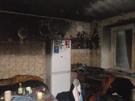 В Кирове из-за неисправного телевизора выгорела квартира