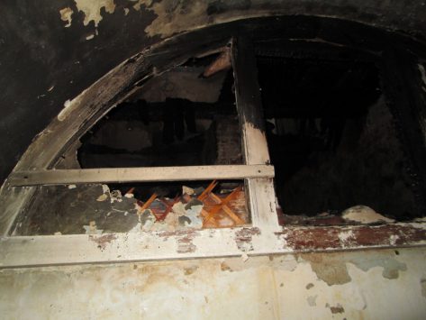 В Кирове ночью горело здание военной комендатуры