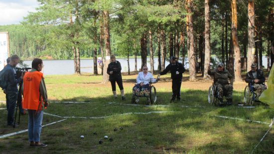 Команда Кировской области завоевала золотую медаль в командном зачете в соревнованиях по бочча на II Всероссийском спортивном фестивале инвалидов