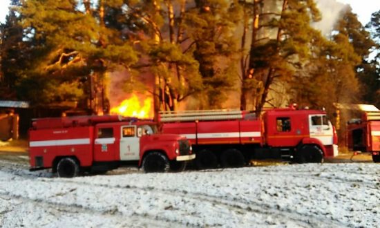 Сегодня в Кирове случился пожар на территории «Заповедника сказок»