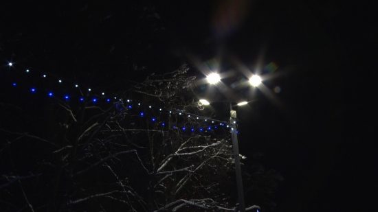 Первые фонари в рамках энергосервисного контракта зажглись на Театральной площади