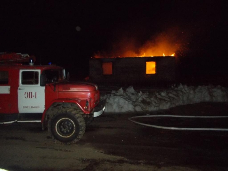 Пожар в Белохолуницком районе Кировской области унес жизнь семейной пары