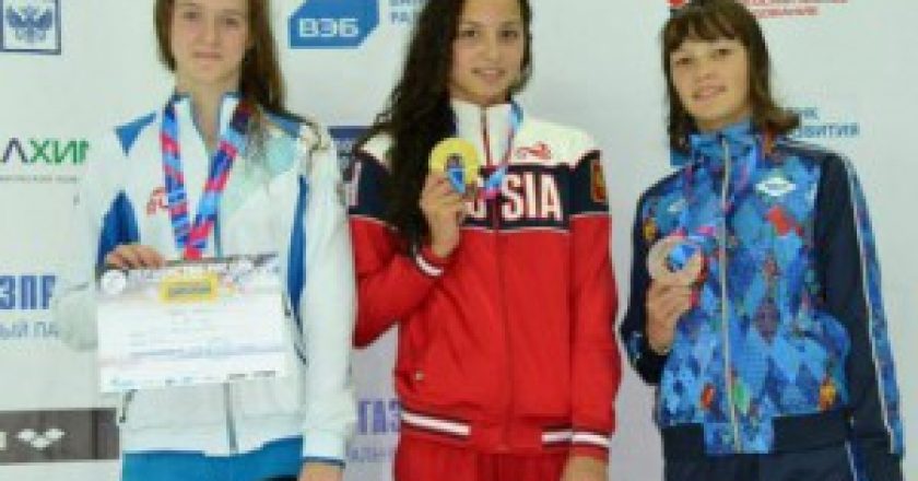 Юная кировчанка стала бронзовым призером Первенства России по плаванию