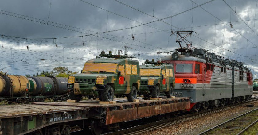 Через Кировскую область прошла китайская военная техника