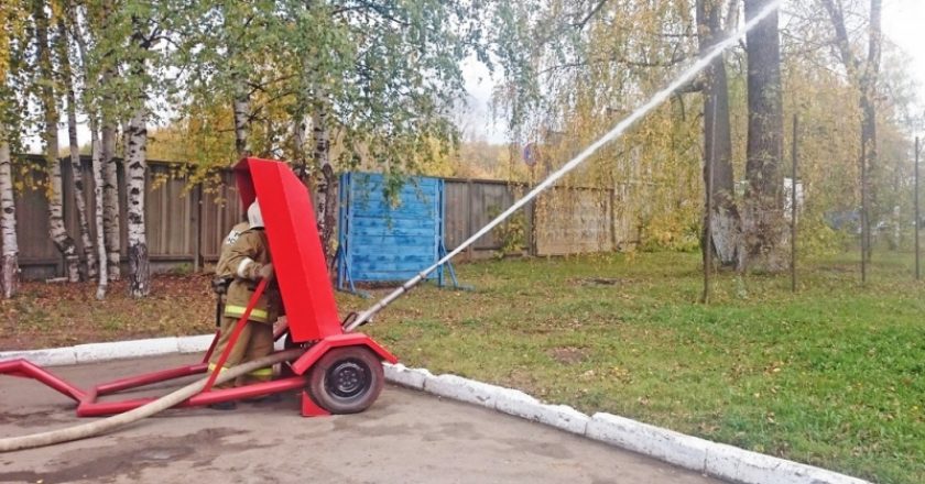 В Кирове изготовили пушку для тушения огня