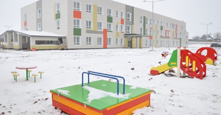 Новые детские сады Кирова: строительство входит в завершающую стадию
