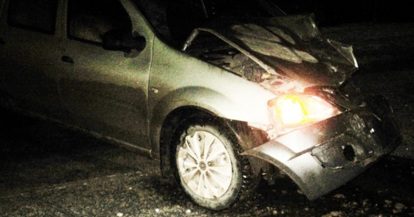 В Орловском районе водитель LADA уснул за рулем и врезался в две фуры