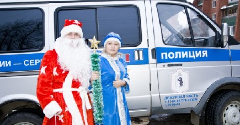 Полицейский Дед Мороз Кировской области ждет писем от кировских школьников о добрых делах