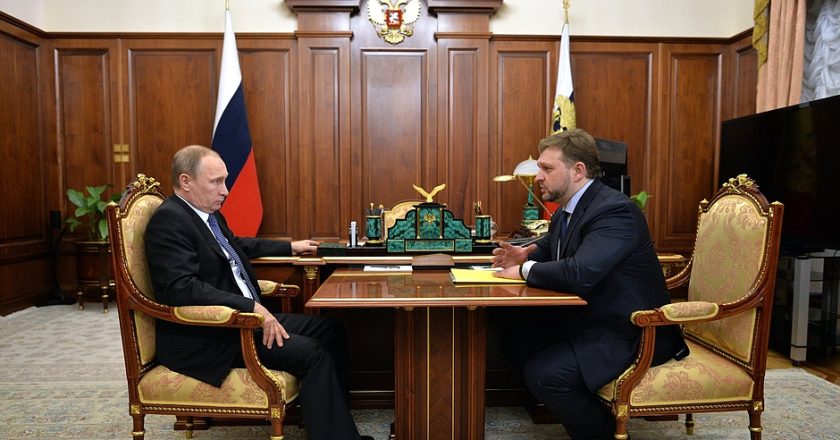 Губернатор Никита Белых встретился с президентом Владимиром Путиным