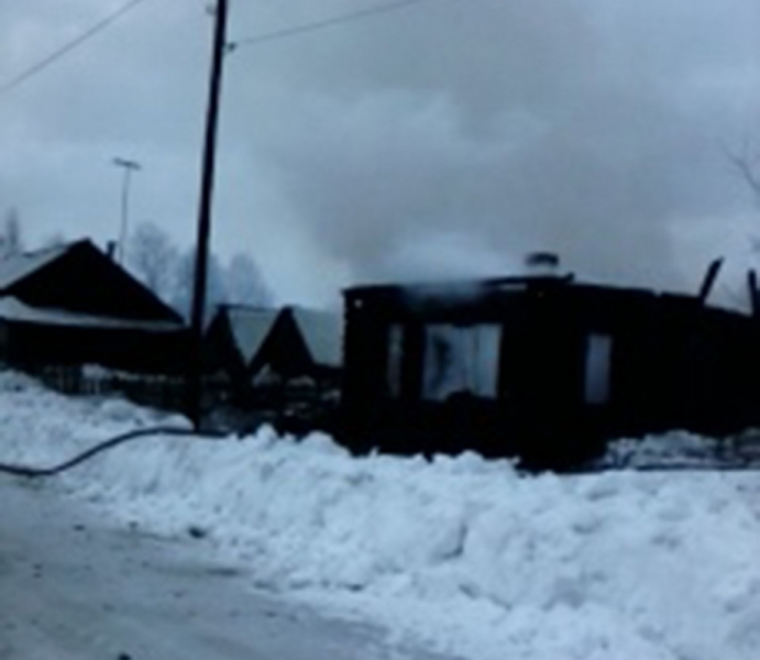 В Советском районе в собственном доме заживо сгорели мать и сын