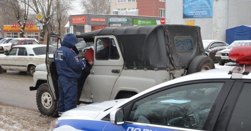 За выходные в Кирове поймали 24 пьяных водителя