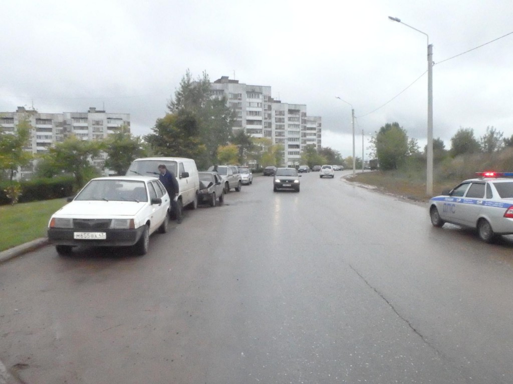 Автоледи спровоцировала тройное ДТП в Кирово-Чепецке