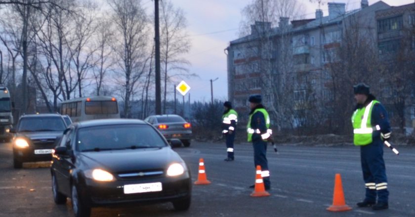 За выходные в Кирове задержаны 24 нетрезвых водителя