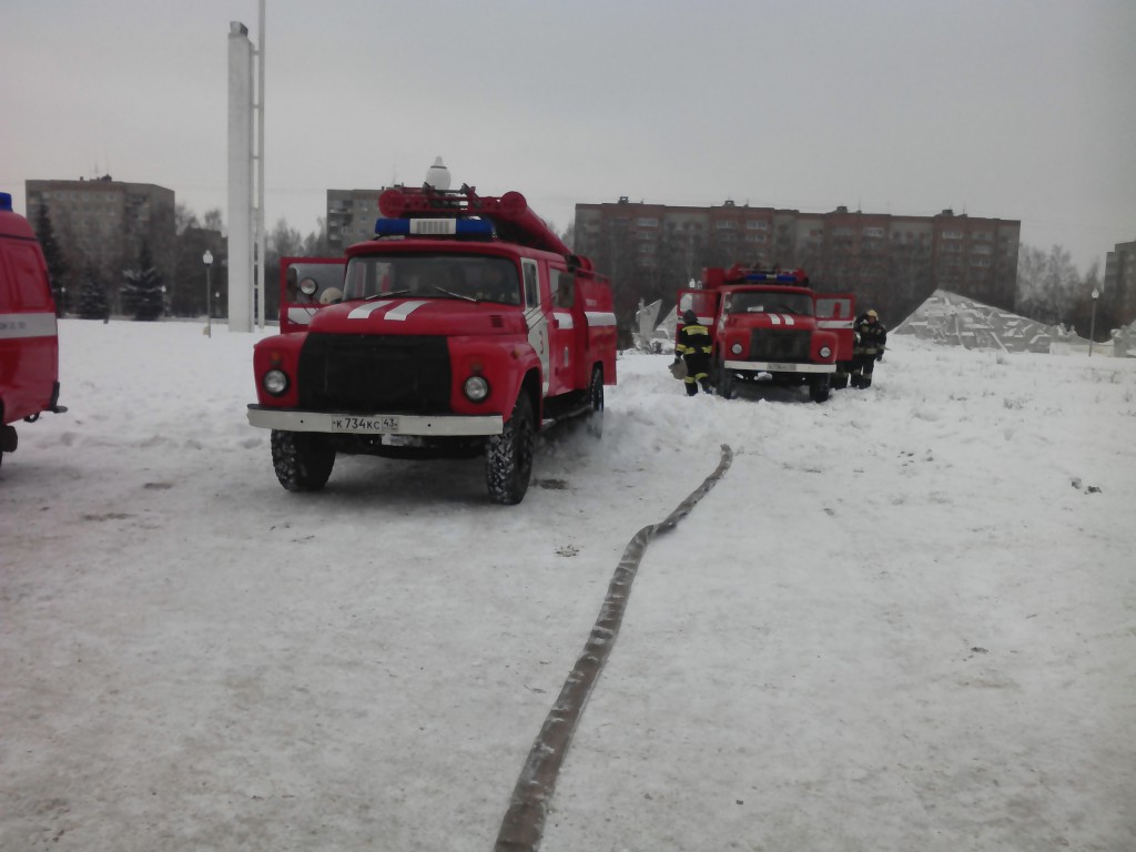 В Кирове пожарная машина