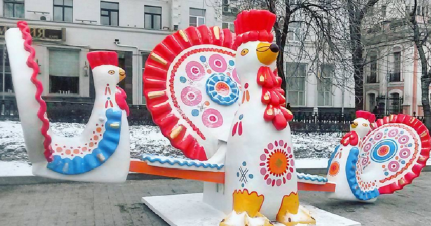 Дымковская игрушка завоевывает Москву