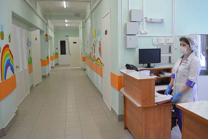В детском отделении инфекционной больницы сделали ремонт