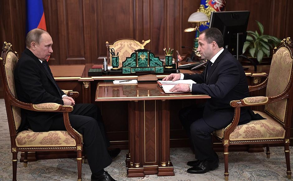 Встреча с полпредом Президента в Приволжском федеральном округе Михаилом Бабичем