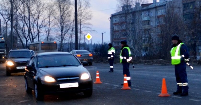 В Кирове за выходные задержали 19 пьяных водителей