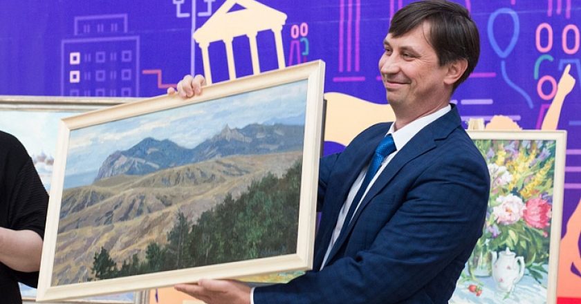 Вятские художники подарили кировскому онкодиспансеру 50 картин