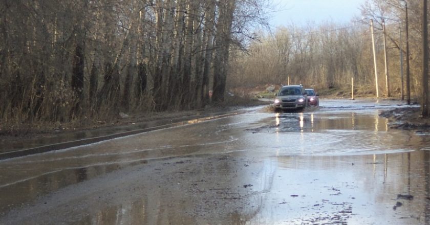 За сутки вода в Вятке поднялась еще на 29 см