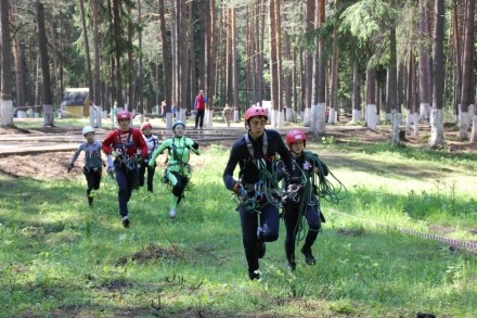 Кировские школьники лучше всех в ПФО прошли пожарную эстафету
