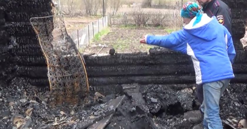 В Зуевском районе 62-летняя женщина заживо сожгла сожителя