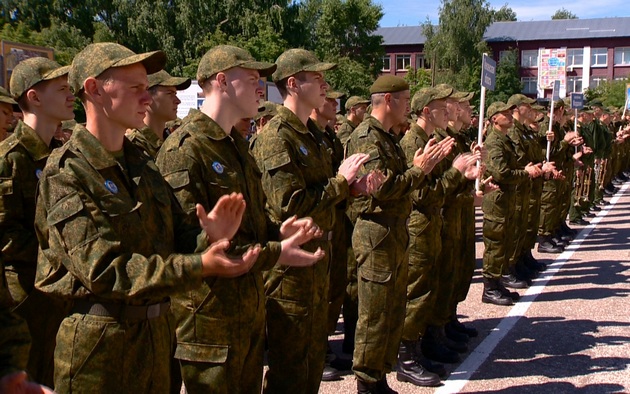 Кировские «гвардейцы» начали борьбу за звание лучших в военном деле