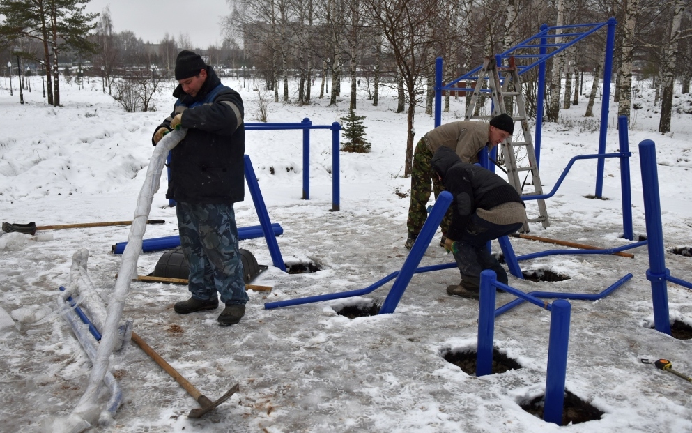 В Кочуровском парке откроется инклюзивная спортплощадка