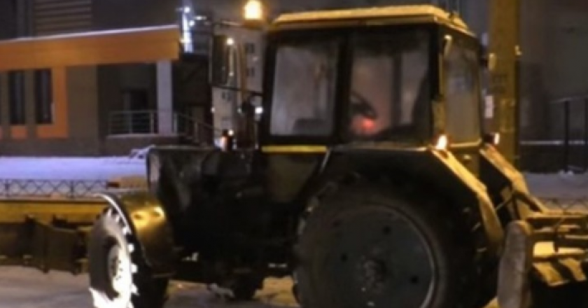 В Кирове уволили пьяного тракториста, который пытался скрыться от ДПС
